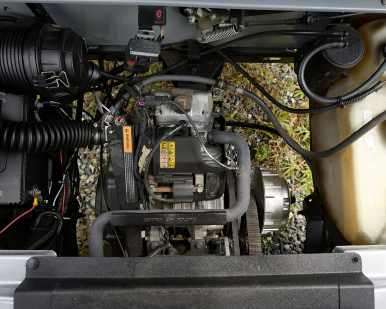 2019 EZGO TXT - Gas EFI, Silver, Lifted