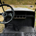 2019 EZGO TXT - Gas EFI, Silver, Lifted
