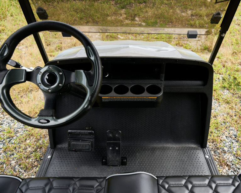 2019 EZGO TXT - Gas EFI, Silver, Lifted