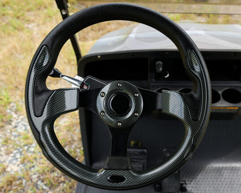 2019 EZGO TXT - Gas EFI, Silver, Lifted