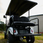 2019 EZGO TXT - Gas EFI, Silver, Lifted