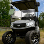 2019 EZGO TXT - Gas EFI, Silver, Lifted