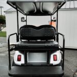 2019 EZGO TXT - Gas EFI, Silver, Lifted