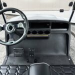 2019 EZGO TXT - Gas EFI, Silver, Lifted
