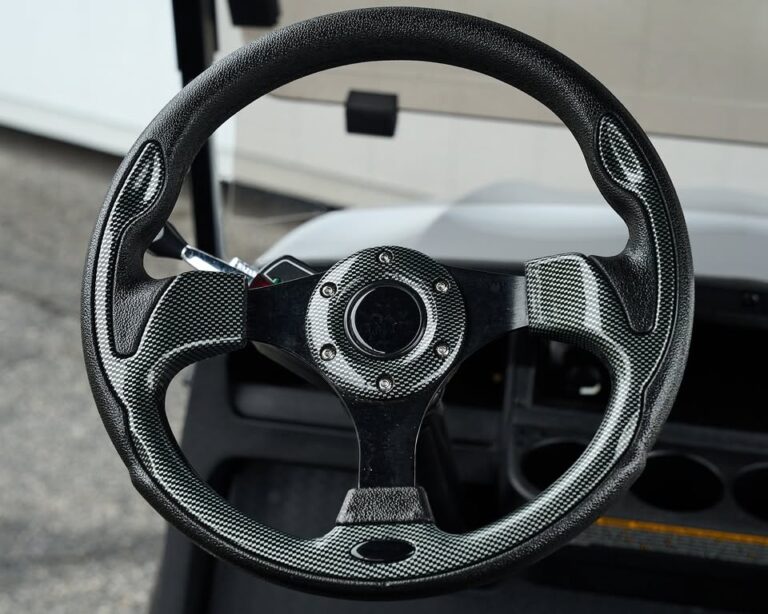 2019 EZGO TXT - Gas EFI, Silver, Lifted
