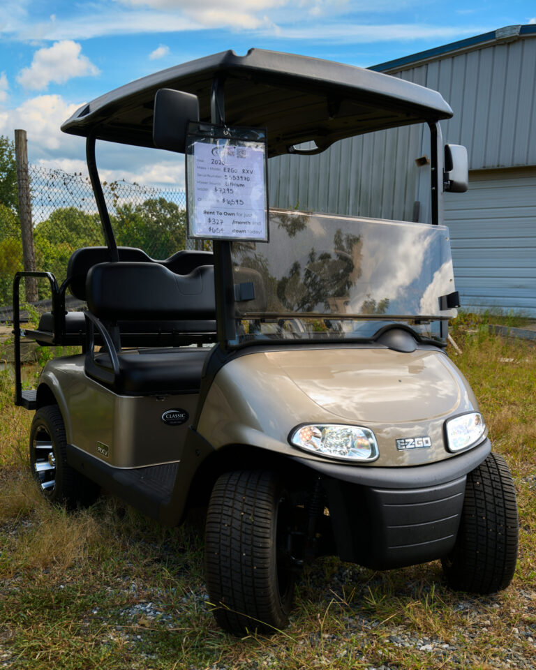2020 EzGo RXV - Lithium Gold/Black