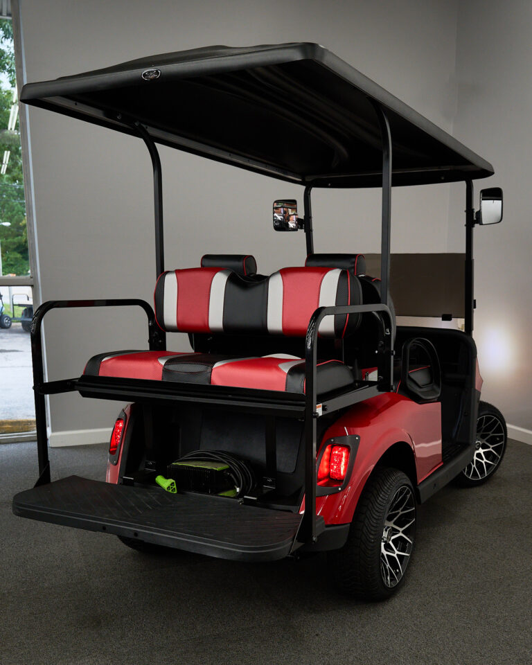 2020 EzGo RXV - Red, Double Lithium
