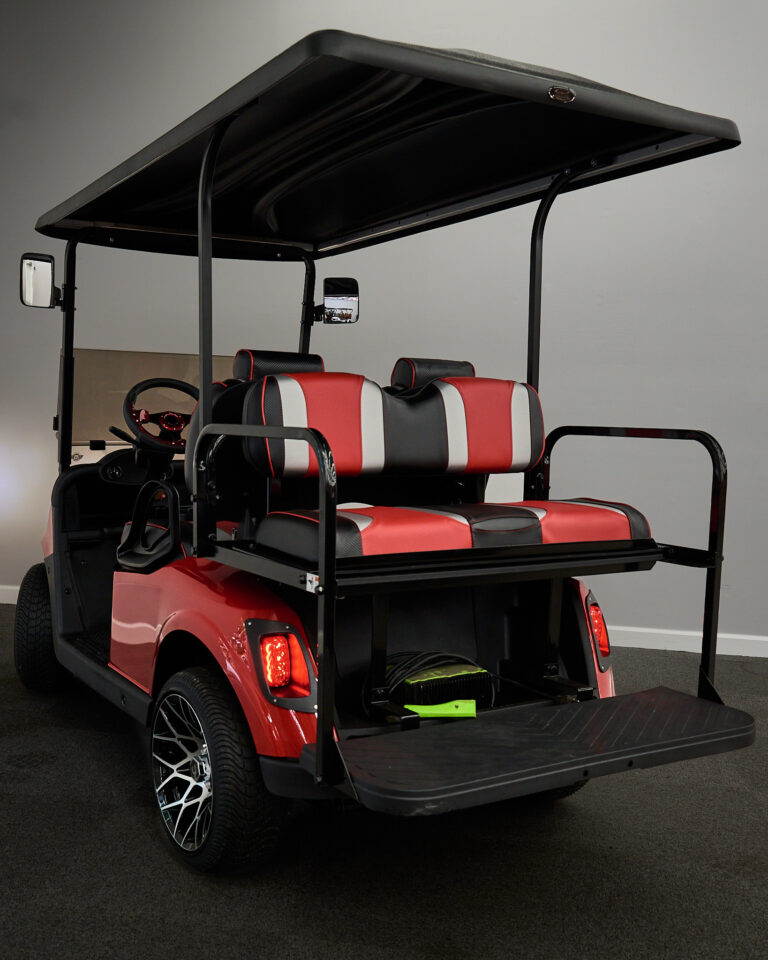 2020 EzGo RXV - Red, Double Lithium
