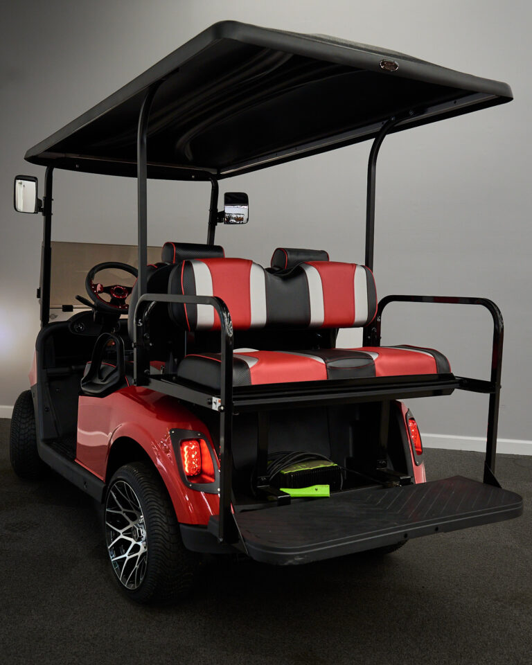 2020 EzGo RXV - Red, Double Lithium