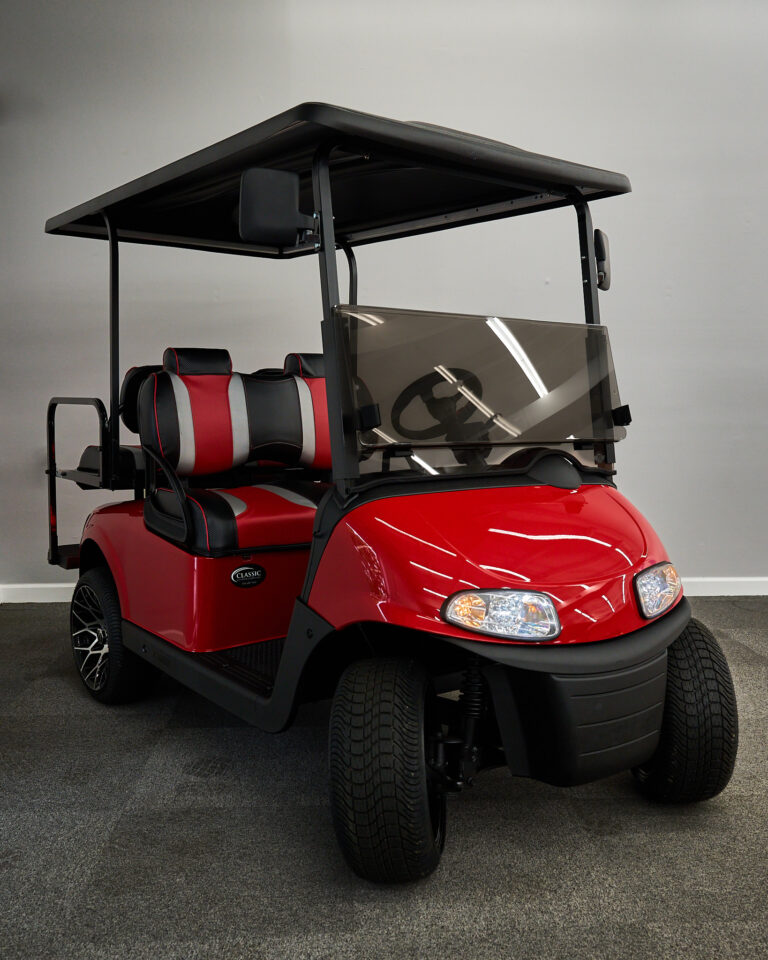 2020 EzGo RXV - Red, Double Lithium