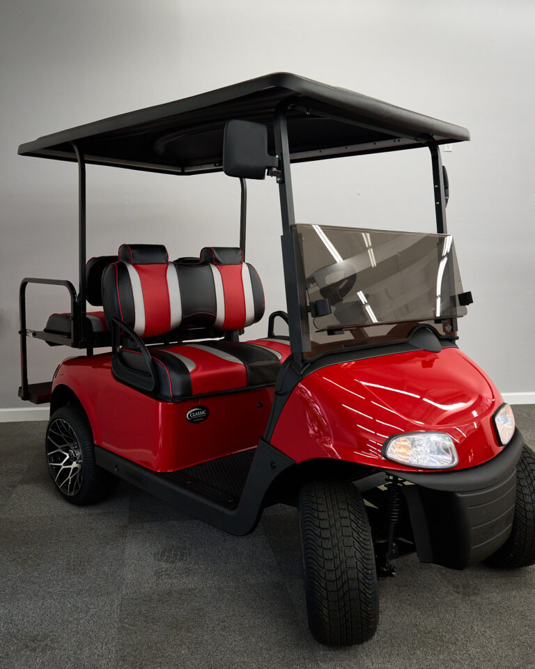 2020 EzGo RXV - Red, Double Lithium
