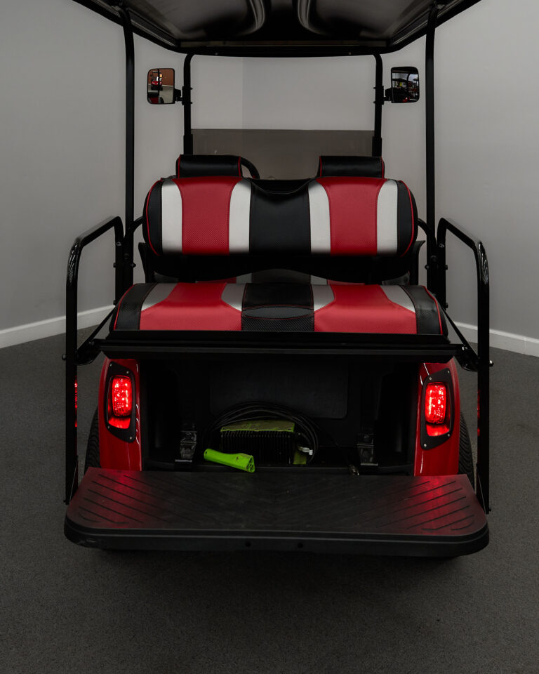 2020 EzGo RXV - Red, Double Lithium