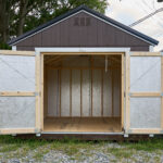 10x12 Utility Shed with accent doors