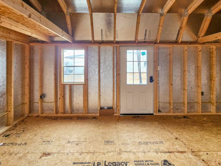 12x20-3-scaled PRE-OWNED 12x20 Lofted Barn Shed