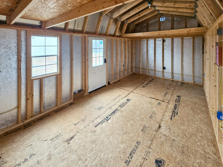 12x20-6-scaled PRE-OWNED 12x20 Lofted Barn Shed