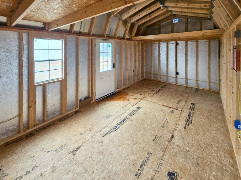 12x20-9-scaled PRE-OWNED 12x20 Lofted Barn Shed