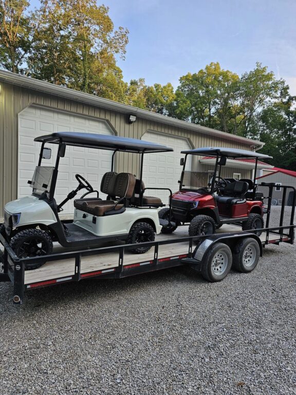 Golf carts for sale in IN and NC