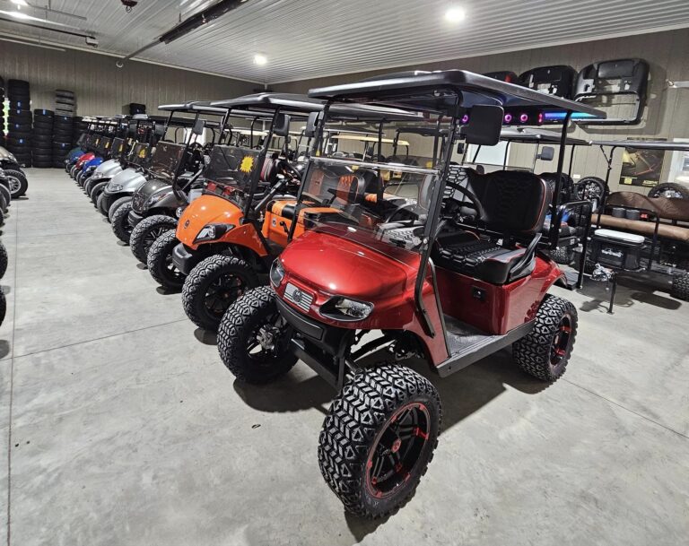 Golf carts for sale in IN and NC