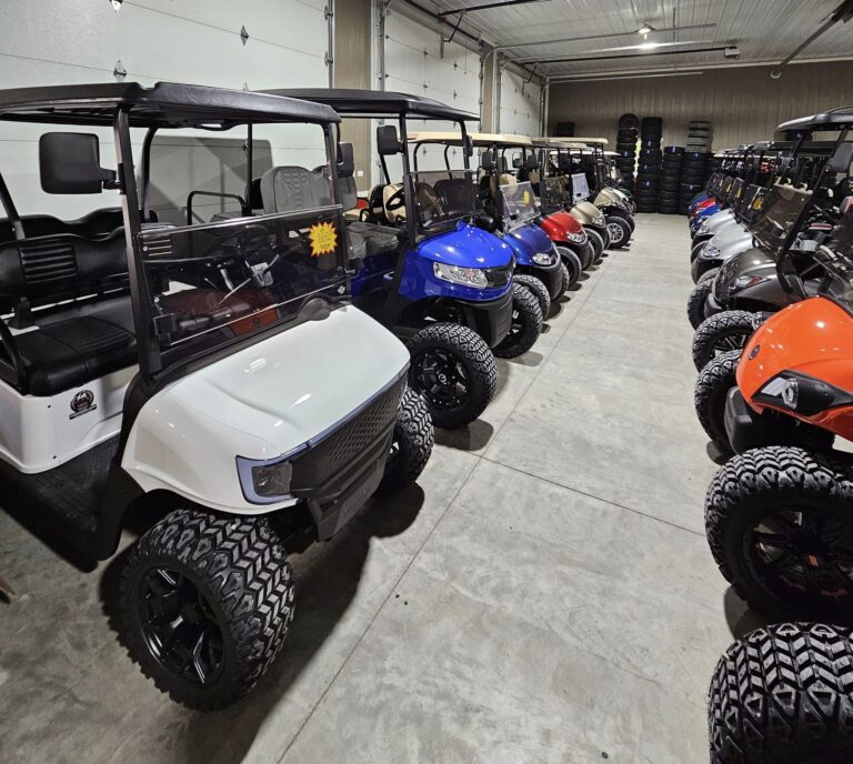 Golf carts for sale in IN and NC