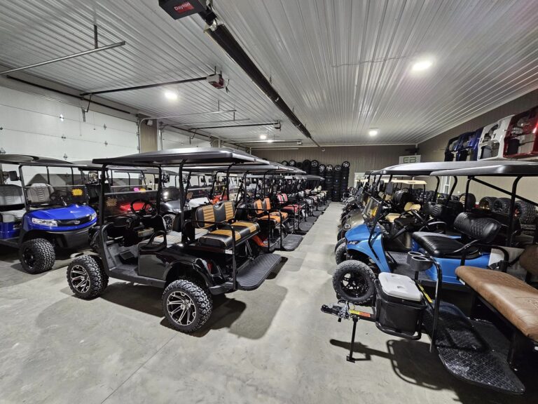 Golf carts for sale in IN and NC