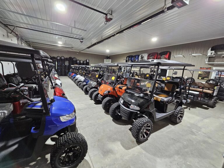 Golf carts for sale in IN and NC