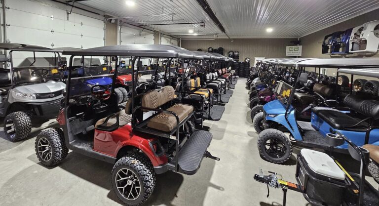 Golf carts for sale in IN and NC