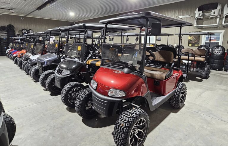 Golf carts for sale in IN and NC