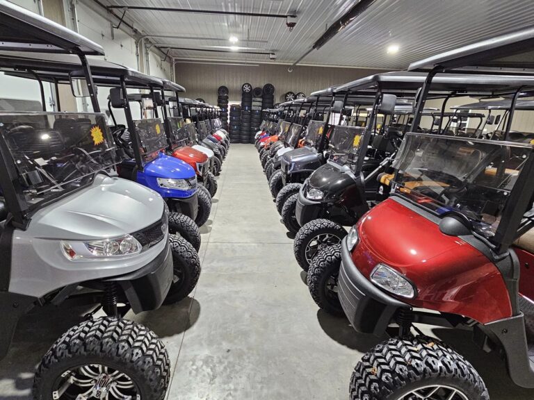 Golf carts for sale in IN and NC