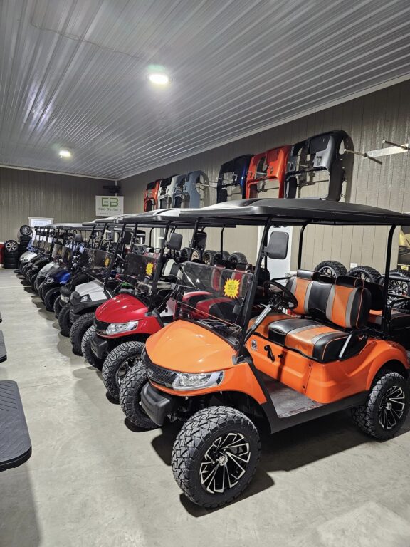 Golf carts for sale in IN and NC