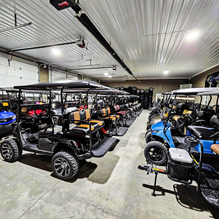 refurbished golf carts for sale in NC and IN